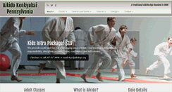 Desktop Screenshot of aikidopa.org